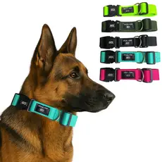 Coleira para Cachorro Ajustável Resistente Estilosa Pet Pequeno médio e grande porte