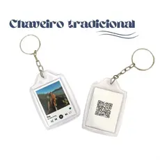 Chaveiro personalizado - chaveiro tradicional - chaveiro de acrilico