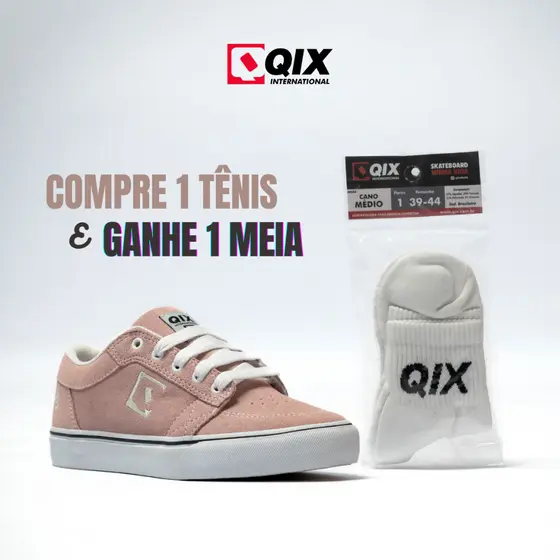 KIT Tênis QIX Ninety Three e MEIA QIX