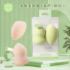 Beauty Blender Kachido Beauty Egg Set Não-Látex Super Macio Cabaça Ovo Gota de Água Chanfrada Esponja de Maquiagem Ovo K