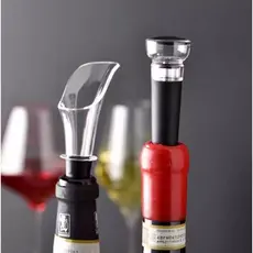 Bico Dosador Aerador Decantador Instantâneo para Vinho Bebidas Universal Portátil