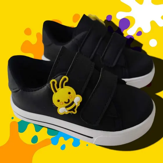 Tênis Masculino Infantil Colegial Original Velcro