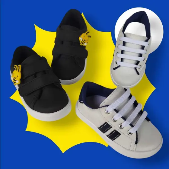 Kit 2 Pares de Tênis Masculino Conforto e Qualidade