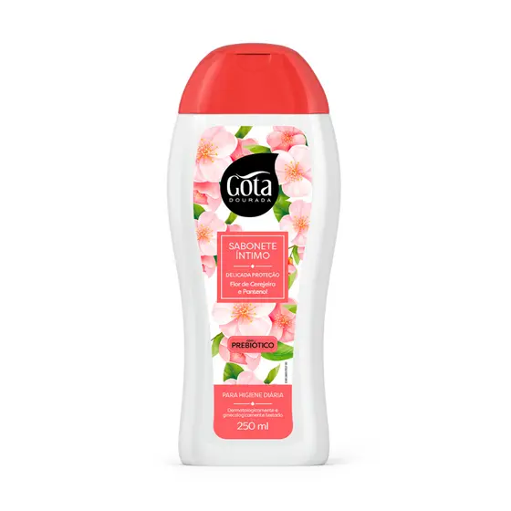 Sabonete Íntimo Flor de Cerejeira Gota Dourada 250 ml