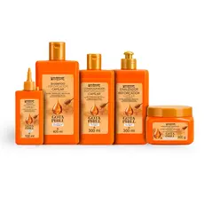 Kit Gota Phill - Shampoo, Condicionador, Máscara, Finalizador e Tônico - Fortalecedor Capilar