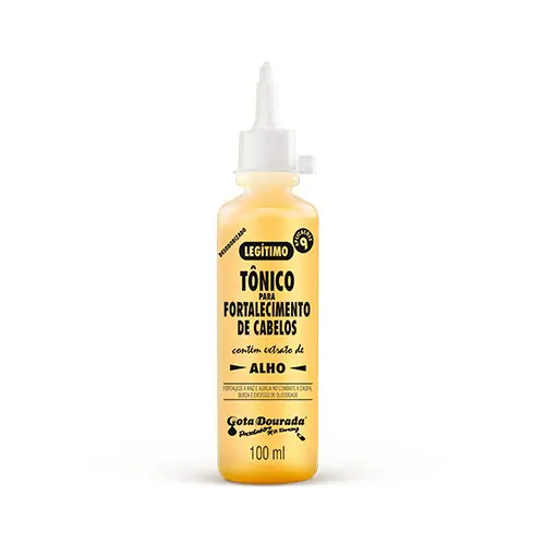 TONICO PARA FORTALECIMENTO DE CABELOS GOTA DOURADA 100 ML