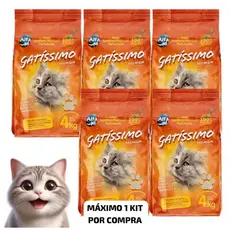 Kit De Areias Para Gatos com 5un 20kg E De 12kg Envio Imediato Promoção