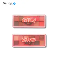 Paleta de Sombras Dapop Cherry Boom Alta Pigmentação Cores Intensas