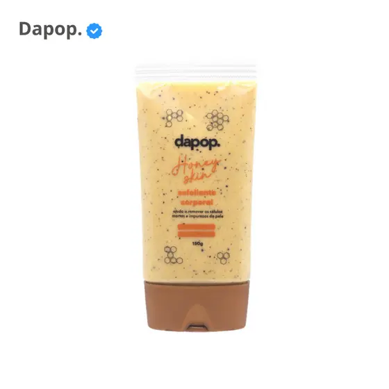 Esfoliante Corporal Dapop Honey Skin Pele Macia e Renovada