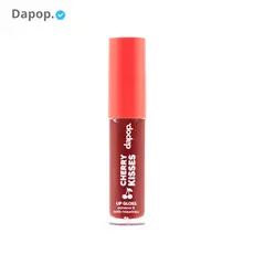 Lip Gloss Dapop Cherry Kisses Brilho Intenso Lábios Macios