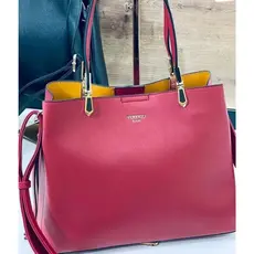 Bolsa Feminina Veryrio Espaçosa Alça de Ombro e Transversal Elegante Casual Trabalho Dia a Dia
