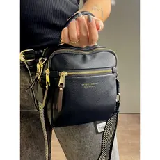 Bolsa Feminina Veryrio Divisórias Média Alça Grossa Confortável Estampada Moderna Estilosa Ideal Dia a Dia Versátil