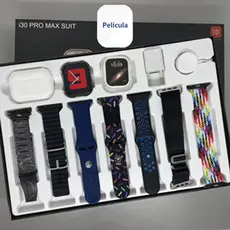 New i30 pro max Smartwatch 11 Em 1 Com Fones De Ouvido Conjunto Carregador Sem Smartband 9 Smart Fitness