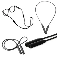 Ponteira Salva Óculos Silicone Antialérgico - Preto