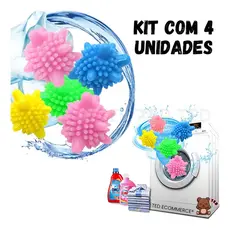 Esferas Lavar Roupas Maquina De Lavar Mágica Kit Cor Sortida Sortidas - Unidades