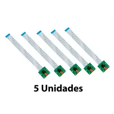 Kit 5 Módulos Câmera para Raspberry Pi 5mp OV5647 + Cabo Flat Rev 1.3 (Usado)