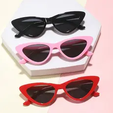 Óculos de Sol Infantil em Forma de Gatinho 😎 Proteção UV400 - Leve, Colorido e Estiloso
