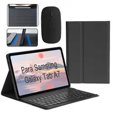 Capa para Samsung Galaxy Tab A7  T500/T505 （10,4"） com teclado ABNT2 e mouse sem fio