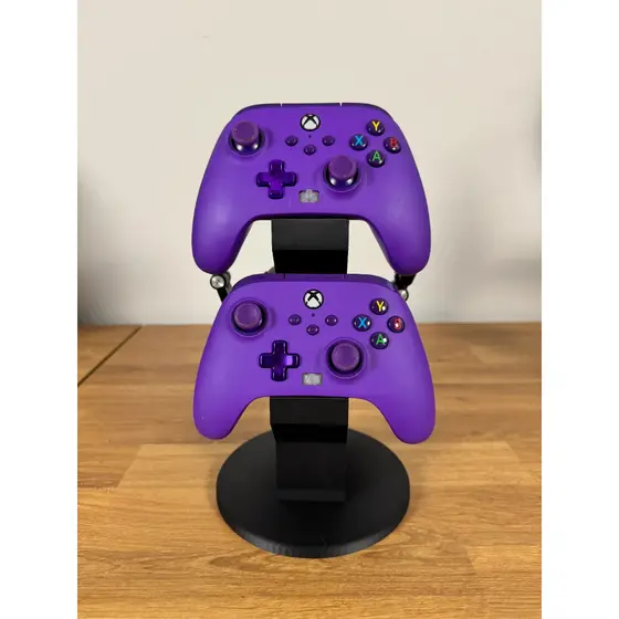 🎮 Suporte para 2 Controles + Fone de Ouvido Xbox One – Organização e Estilo no Seu Setup!