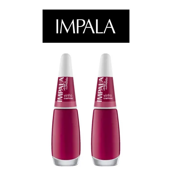 ESMALTE IMPALA A COR DA MODA CREMOSO VINHO
