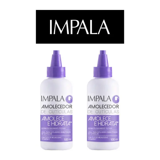 2 IMPALA AMOLECEDOR DE CUTICULAS 100ml