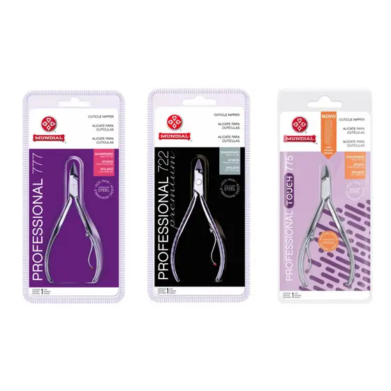 KIT ALICATES DE CUTÍCULA 777 + 722 + 775