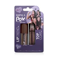 IMPALA POV: 1 TOP COAT + 1 GLOSS LABIAL - MARCELLA BRAGANÇA