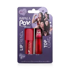 IMPALA POV: 1 TOP COAT + 1 GLOSS LABIAL - ANTONELA BRAGA
