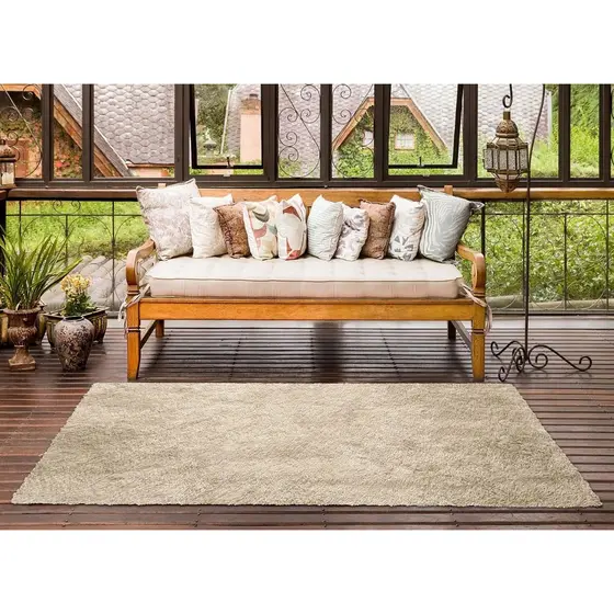 Tapete Sala 2.00x2.40 Peludo Felpudo Macio Fofinho Quarto Luxo Shaggy Jolitex Ternille