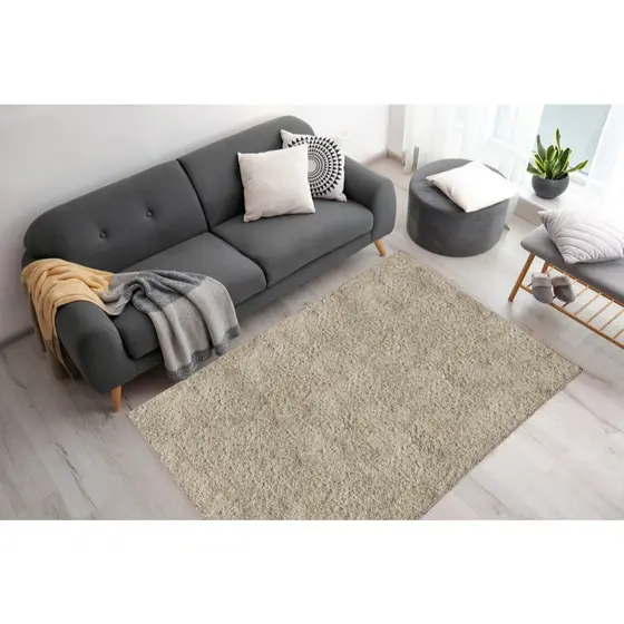 Tapete Sala Cabelo Curto 200 x 140 Quarto Felpudo Eldorado Macio Apartamento