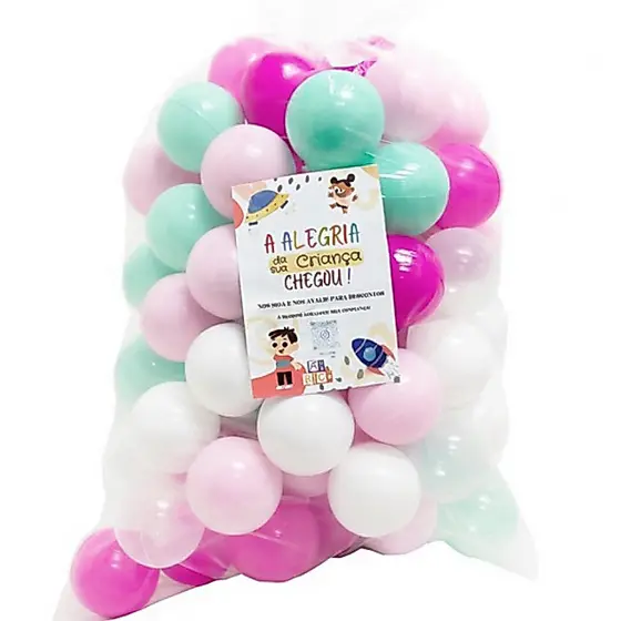 100 Bolinhas para Piscina Infantil | Brinquedo Seguro e Durável RECOM KIDS