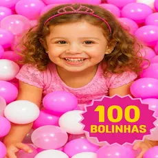 Bolinhas Para Piscina Baby Fashion Princesas Alta Resistencia Não Amassam