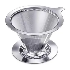 Cafe Filtro Coador Inox Reutilizavel Naoprecisa de papel