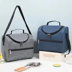 Bolsa Termica Marmita Porta Lanche Bebida Viagem