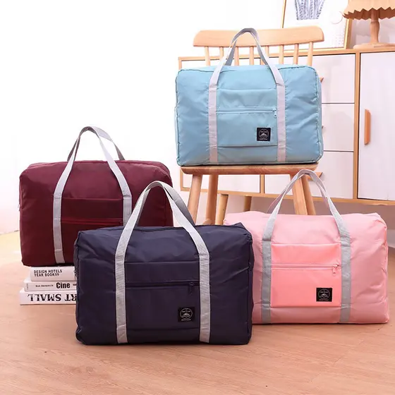 Bolsa Dobrável De Viagem Travel Bag Prende Na Mala