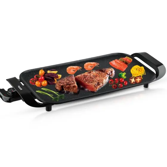 Churrasqueira Elétrica Portátil Chapa Grill 1800W 220 Volts