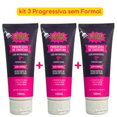 Kit 3 Progressivas de Chuveiro - Superpoderes Liso Instantâneo