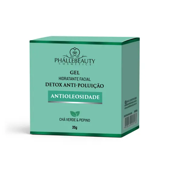 Gel Hidratante Facial Anti-Oleosidade - PHALLEBEAUTY