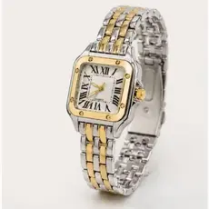 Relógio Feminino Pallyjane/DHP Prova D'agua Quadrado Luxo Moda Mulher Elegante DHP1