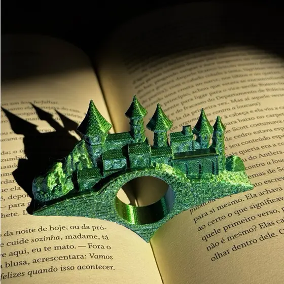 Suporte de Página de Livros com Polegar para uma leitura confortável