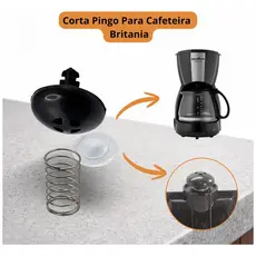 Corta Pingo Cafeteira Britania Original Mola Vedação