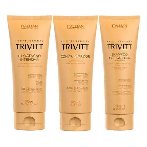 Kit Manutenção Trivitt Com Hidratação Itallian