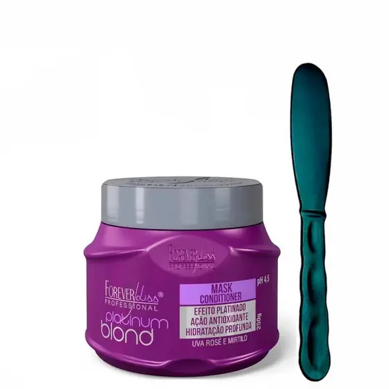 Máscara Matizadora Platinum Blond Forever Liss 250g
