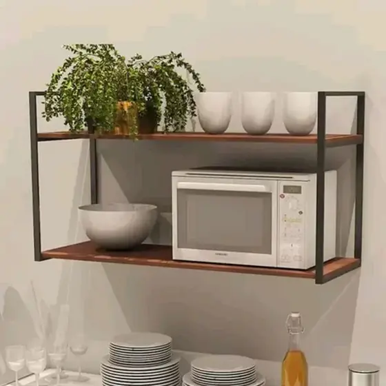 Nicho Industrial para Micro-Ondas com Suporte 50 x 40 cm