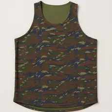Camiseta Regata Cavada Nadador Para Treino Academia Super Cavada SOLDADO