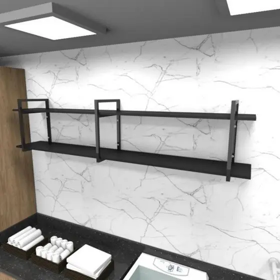NICHO INDUSTRIAL PARA MICROONDAS GG, com furação para ser colocado na parede - 80 CM