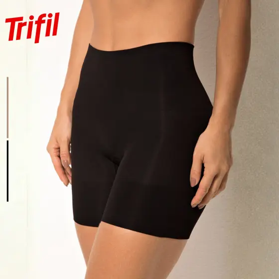 Bermuda Modeladora Trifil Feminina Alta Compressão Levanta Bumbum Sem Costura Premium Original Short