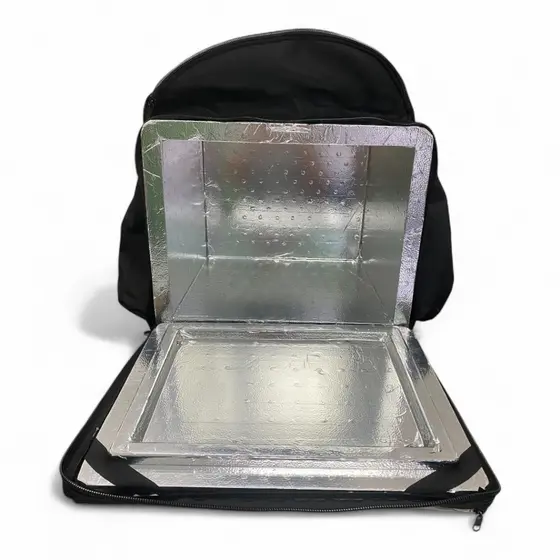 Mochila Térmica 45 Litros para Entregas – Isolamento com Isopor Laminado Ideal para Pizzas