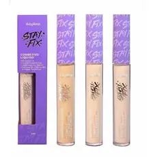 Corretivo Líquido Stay Fix Ruby Rose HB-912 Alta Cobertura Longa Duração Acabamento Natural