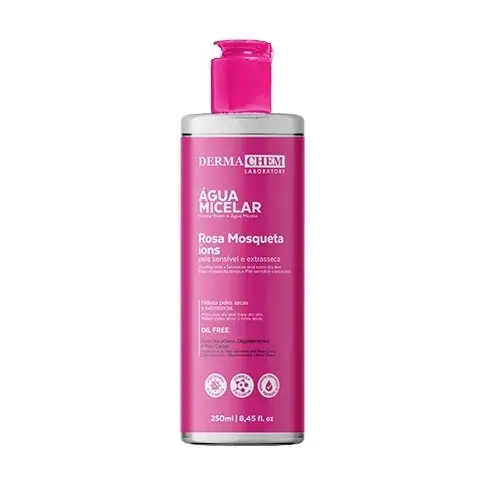 Dermachem Água Micelar Rosa Mosqueta 250ml